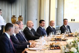 Luncheon held in honor of the President of the Republic of Azerbaijan
