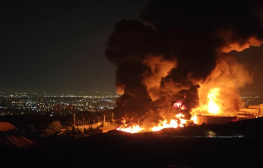 Oil storage facility in Iran’s Isfahan comes under attack