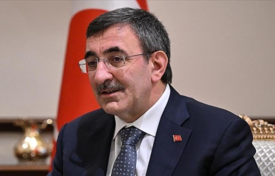 The vice-president of Türkiye, Cevdet Yılmaz,