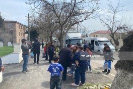 Azerbaijan relocates another group of former IDPS to Khojavend, families receive house keys -UPDATED-1 -PHOTO 