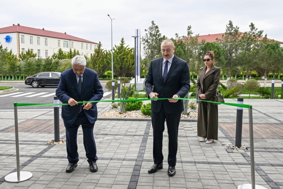 President Ilham Aliyev attended opening of International Training Center at National Aviation Academy - PHOTO 