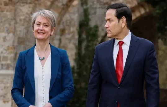 Marco Rubio and Yvette Cooper agree on 'need for international efforts'