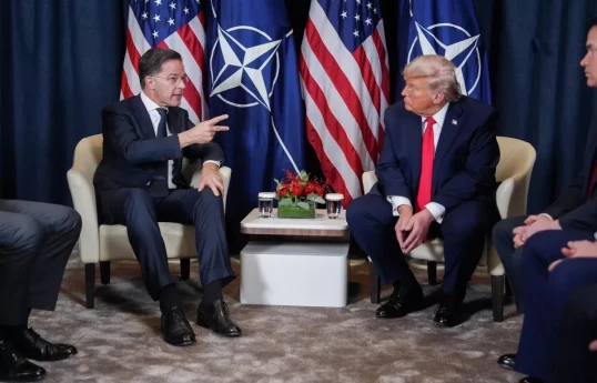 NATO Secretary General Mark Rutte, Donald Trump, US President