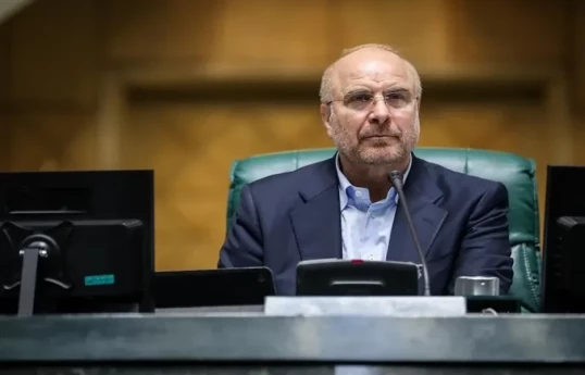 Speaker of Parliament of Iran, Mohammad Bagher Ghalibaf