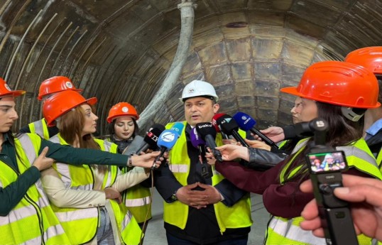 Azerbaijan completes first phase of 200-meter tunnel construction in Baku metro