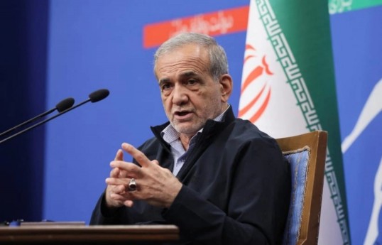 Iranian President Masoud Pezeshkian