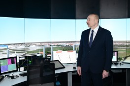 President Ilham Aliyev attended opening of International Training Center at National Aviation Academy - PHOTO 