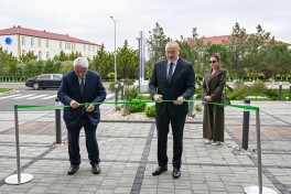 President Ilham Aliyev attended opening of International Training Center at National Aviation Academy - PHOTO 