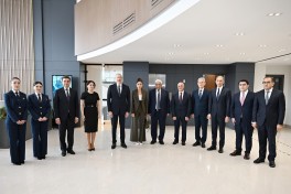 President Ilham Aliyev attended opening of International Training Center at National Aviation Academy - PHOTO 