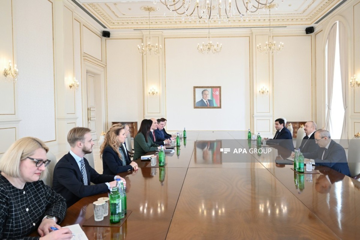 President of Azerbaijan Ilham Aliyev received Prime Minister of Lithuania