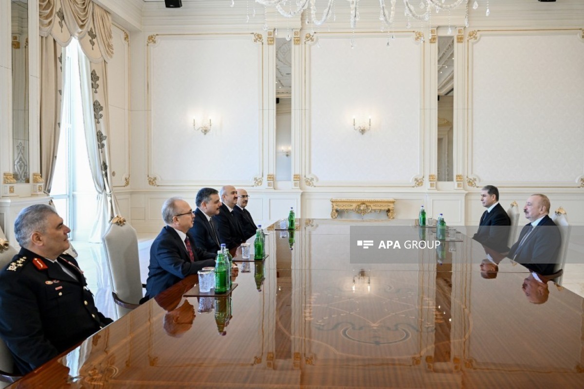 President Ilham Aliyev received Minister of Interior of Türkiye