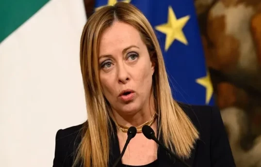 Italian Prime Minister Giorgia Meloni