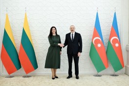 President of Azerbaijan Ilham Aliyev received Prime Minister of Lithuania