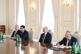 President of Azerbaijan Ilham Aliyev received Prime Minister of Lithuania