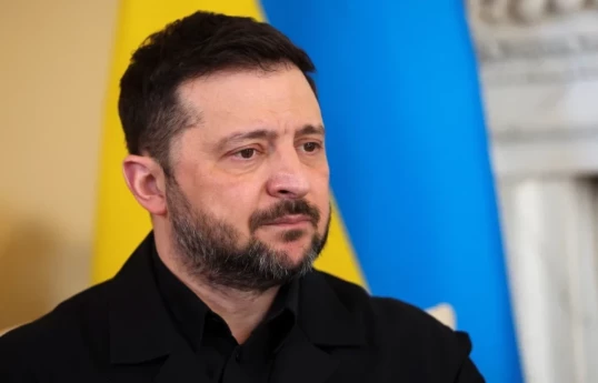 Ukrainian President Volodymyr Zelensky