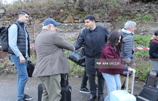 Armenian civil society representatives arrive in Azerbaijan - PHOTO 