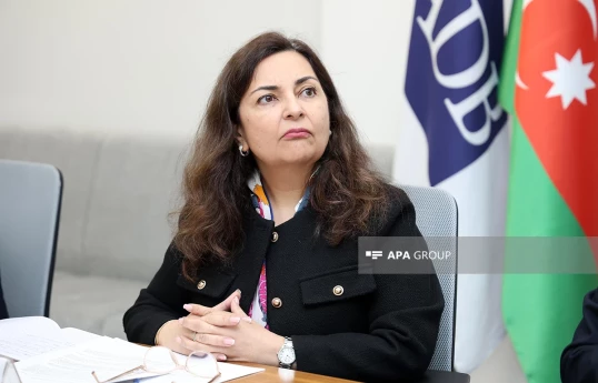 Head of the ADB Office in Azerbaijan Sunniya Durrani-Jamal