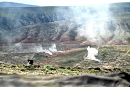 Live-fire tactical exercise underway in Azerbaijan Army