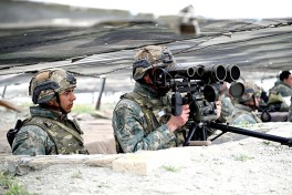 Live-fire tactical exercise underway in Azerbaijan Army