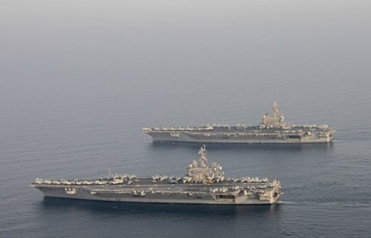 US continues to build up its military group in Middle East