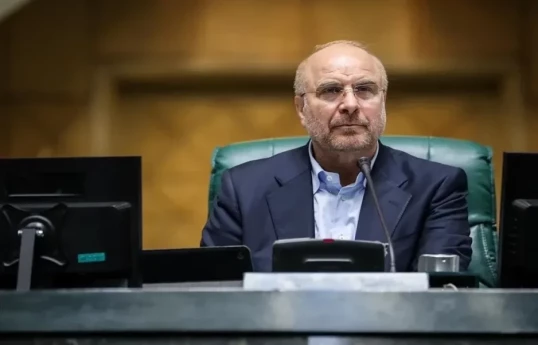 Speaker of the Iranian Parliament Mohammad Bagher Ghalibaf