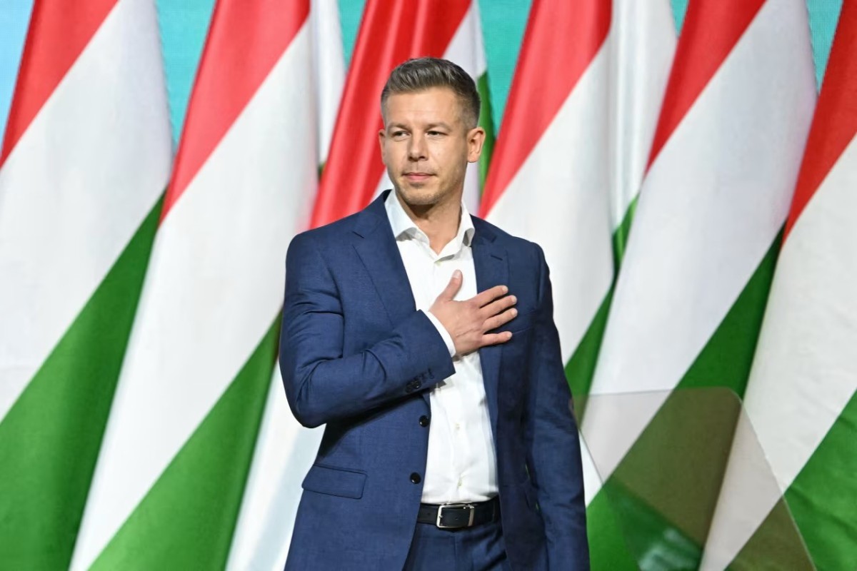 Tisza Party leader and MEP Péter Magyar