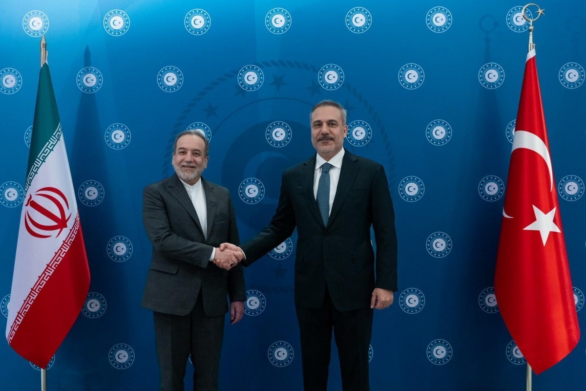 Iranian FM Abbas Araghchi, Türkiye’s Foreign Minister Hakan Fidan