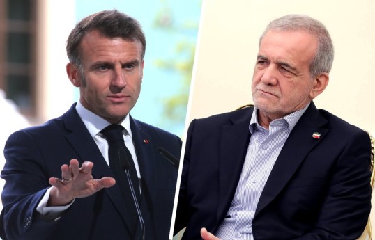 Pezeshkian to Macron: Iran will negotiate only under international law