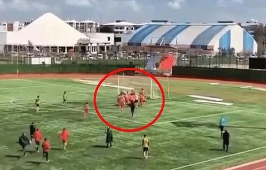 Player arrested after violent attack during amateur football match in Türkiye