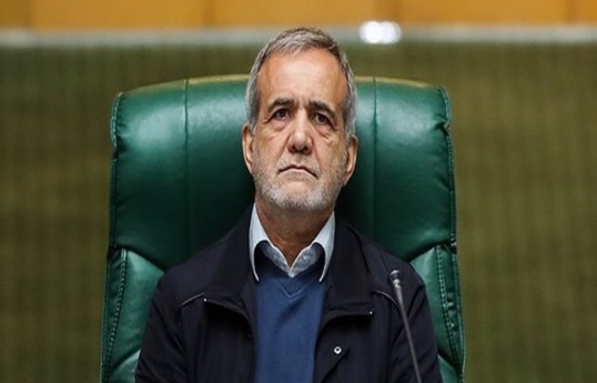 Iranian President Masoud Pezeshkian
