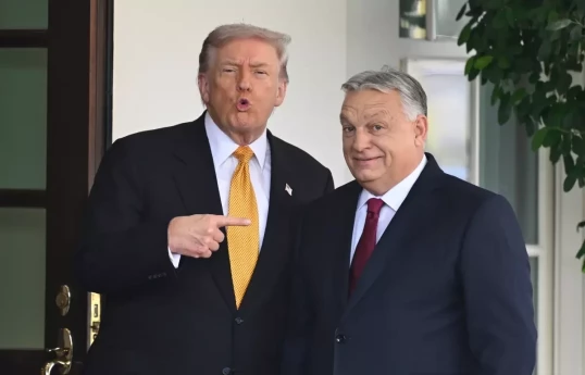 US President Donald Trump, Viktor Orbán