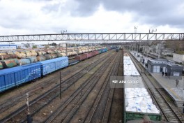 Train carrying diesel and fertilizer dispatched from Azerbaijan to Armenia - PHOTO  - VIDEO  - UPDATED 