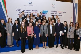 Baku hosts opening ceremony of international conference on “Amplifying women's voices across CICA for Sustainable Growth” - PHOTO 