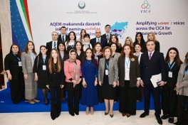Baku hosts opening ceremony of international conference on “Amplifying women's voices across CICA for Sustainable Growth” - PHOTO 