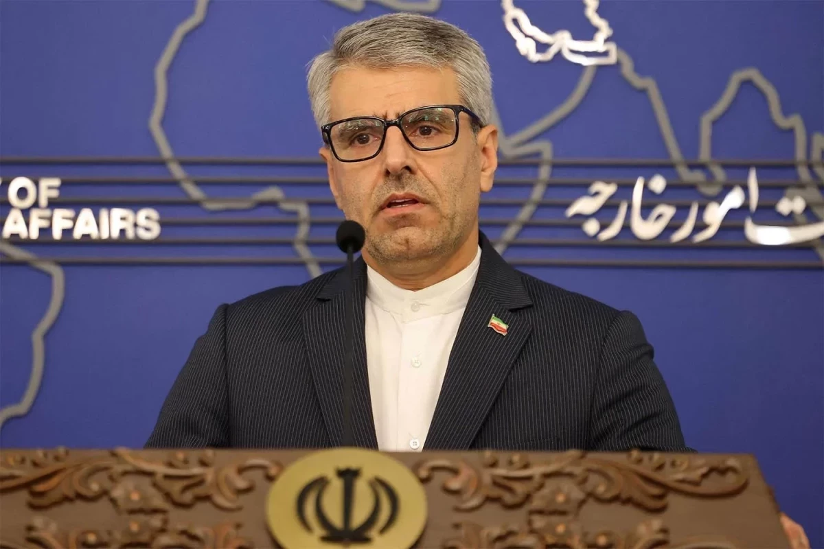 Esmail Baghaei, spokesperson of the Iranian Ministry of Foreign Affairs