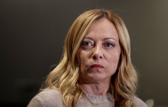 Italian Prime Minister Giorgia Meloni