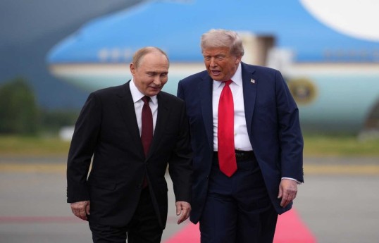Russian President Vladimir Putin and US President Donald Trump