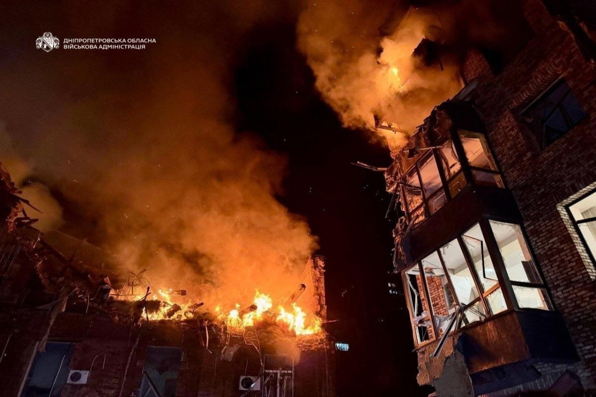 Russian overnight missile strike hits Kyiv, kills child and injures dozens