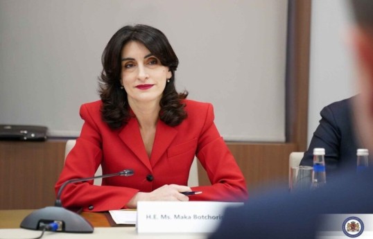 Maka Bochorishvili, Georgian Foreign Minister