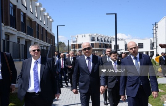 Azerbaijan–Russia commission members review reconstruction works in Zangilan - PHOTO 