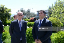 Participants of Azerbaijan-Russia Intergovernmental Commission meeting visit Aghali village - PHOTO 