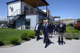 Participants of Azerbaijan-Russia Intergovernmental Commission meeting visit Aghali village - PHOTO 