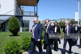 Participants of Azerbaijan-Russia Intergovernmental Commission meeting visit Aghali village - PHOTO 
