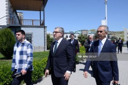 Participants of Azerbaijan-Russia Intergovernmental Commission meeting visit Aghali village - PHOTO 