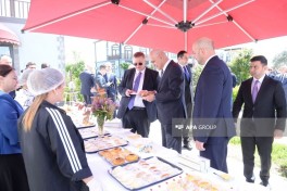 Participants of Azerbaijan-Russia Intergovernmental Commission meeting visit Aghali village - PHOTO 