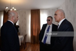 Participants of Azerbaijan-Russia Intergovernmental Commission meeting visit Aghali village - PHOTO 