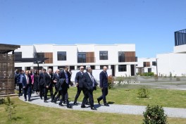 Azerbaijan–Russia commission members review reconstruction works in Zangilan - PHOTO 