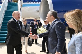 President of Azerbaijan Ilham Aliyev arrived in Türkiye for working visit