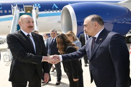 President of Azerbaijan Ilham Aliyev arrived in Türkiye for working visit
