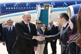 President of Azerbaijan Ilham Aliyev arrived in Türkiye for working visit